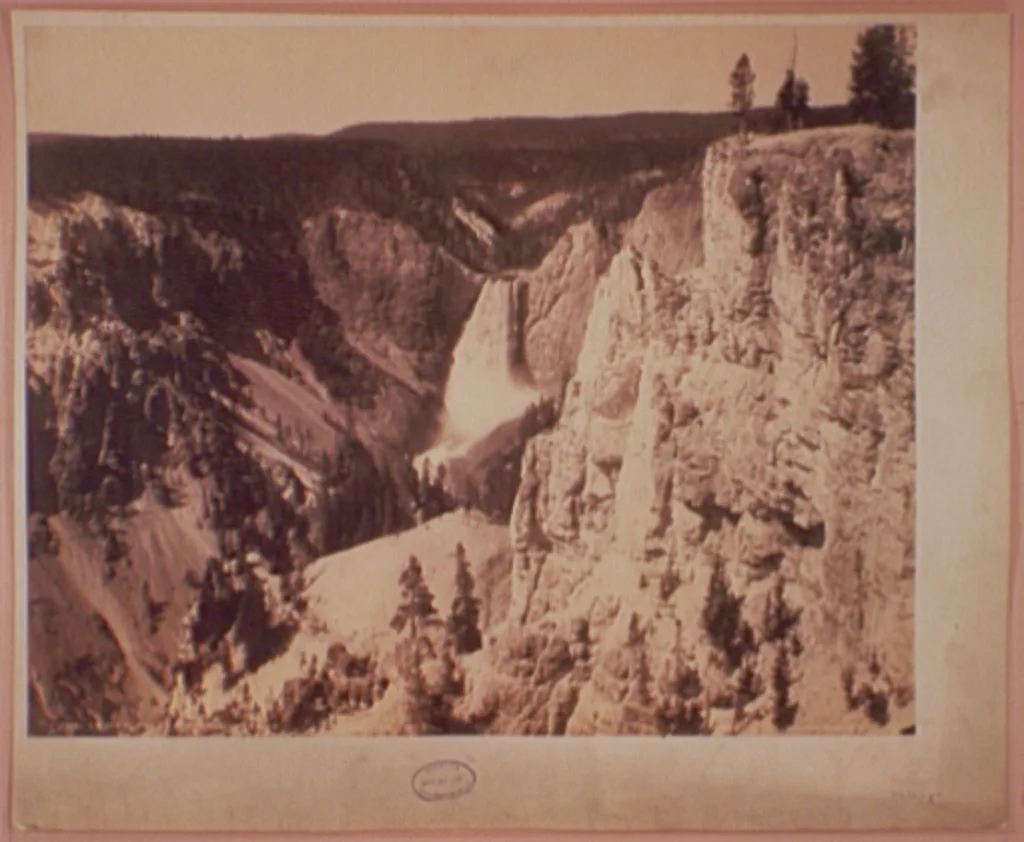 Lower Falls of the Yellowstone, Wyoming, 1892