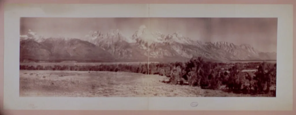 Teton Range, Wy, Wyoming, 1892