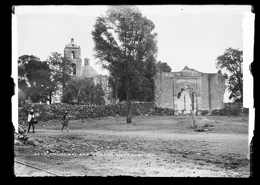 Church of San Marcos, Mexicalzingo [sic], Mexicalcingo, Mexico, 1880