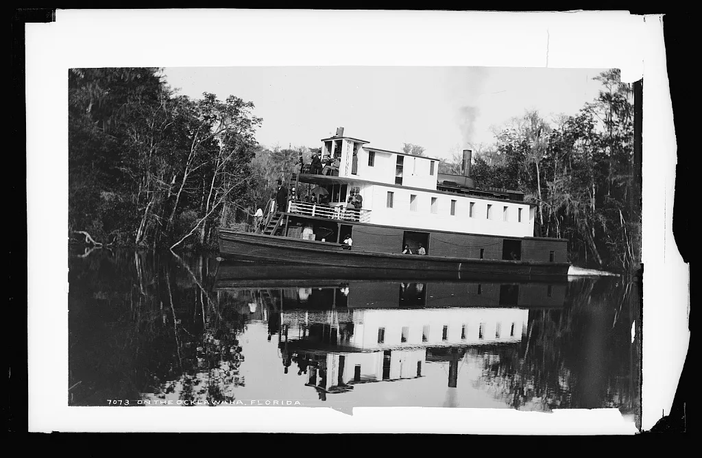 On the Ocklawaha [sic], Florida, 1880