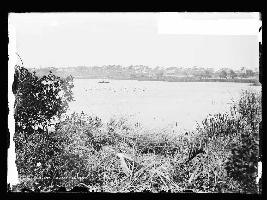 Melbourne bay, Florida, 1880