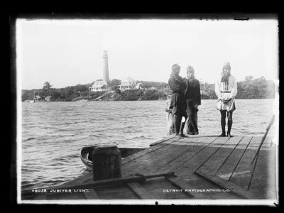 Jupiter Light, Florida, 1880