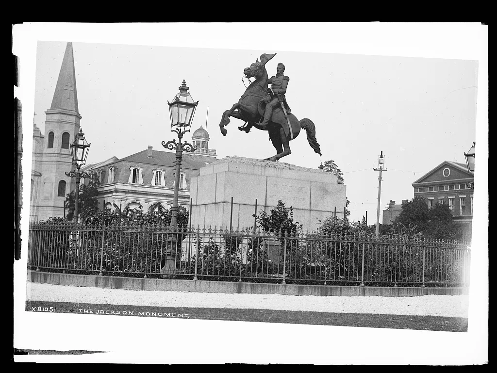 The Jackson Monument, Louisiana, 1880