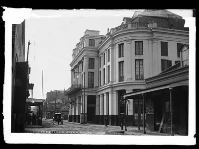 The French Opera House, Louisiana, 1880