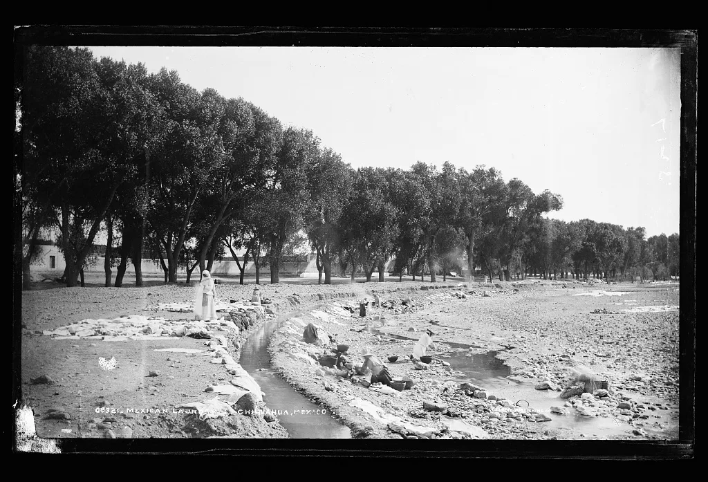 Mexican laundry, Chihuahua, Mexico, Mexico, Chihuahua, 1880