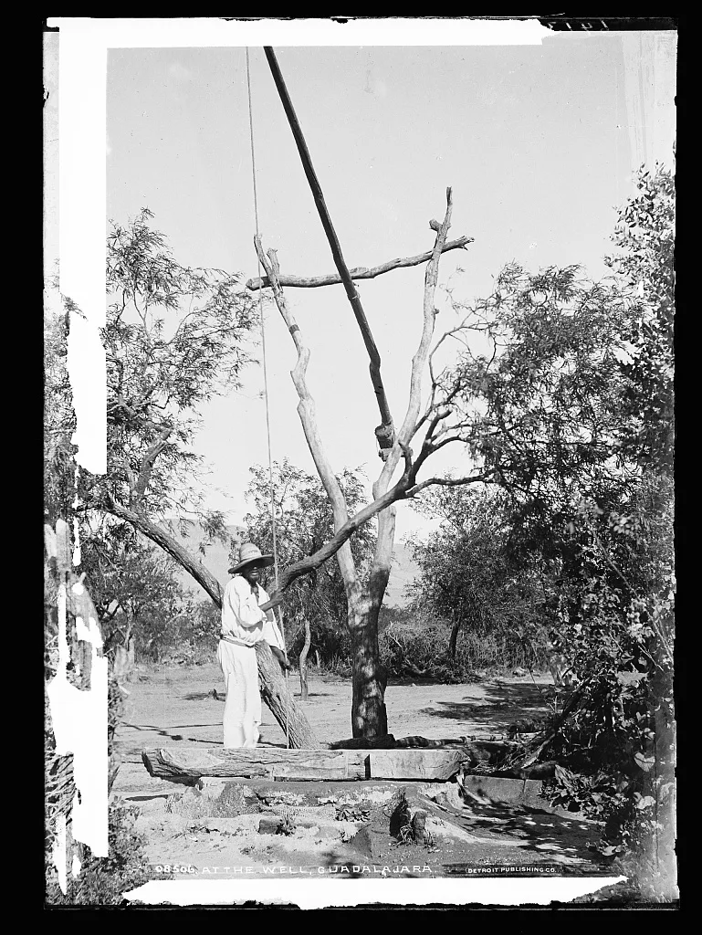 At the well, Guadalajara, Mexico, Guadalajara, 1880