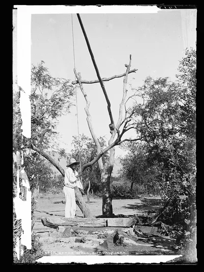 At the well, Guadalajara, Mexico, Guadalajara, 1880