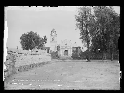 Church of San Lucas, Ixtapalapa, Mexico, Ixtapalapa, 1880
