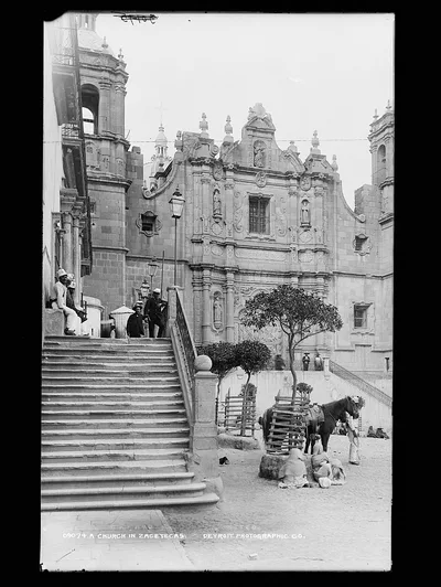 A church in Zacetecas [sic], Mexico, Zacatecas, 1890