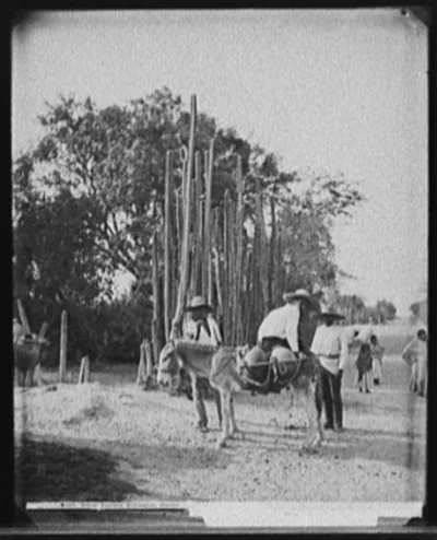 Water carriers, Salamanca, Mexico, Guanajuato, 1880