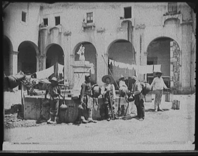 Aguadores, Mexico, Mexico City, Mexico, 1880