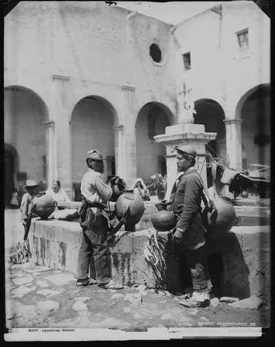 Aguadores, Mexico, Mexico City, Mexico, 1880