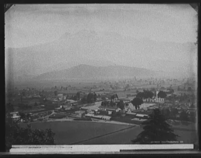 Ixtacchihuatl [sic] from Amecameca, Mexico, Iztacchihuatl, Mexico, Amecameca De Juarez, 1880