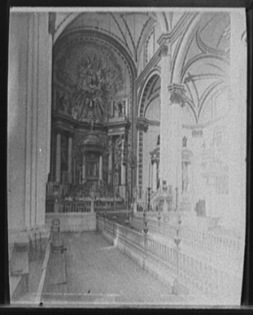 Altar of the church of Guadaloupe [Cathedral of Mexico City], Mexico, Mexico City, Mexico, 1880