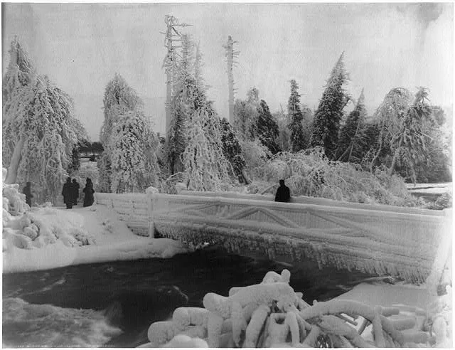 Niagara, Luna Island, New York, Niagara, 1892