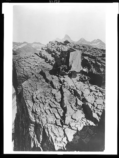 Photograph from 1871: [William Henry Jackson and another man with…