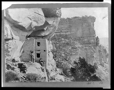 Photograph from 1874: [Capt. John Moss and Ernest Ingersoll in the…